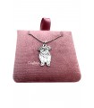 Collana Ritratto Cane Gatto Incisione Personalizzata Argento 925