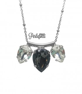 Collana Gocce Cristallo