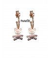 Cerchietti Orsetto Argento 925 Rosé