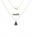 Collana Albero di Natale Argento 925 Oro