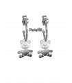 Cerchietti Orsetto Argento 925 Rodio