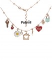 Collana Family Maison Argento 925 Rosé