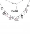 Collana It's a Girl Argento 925 Rodio